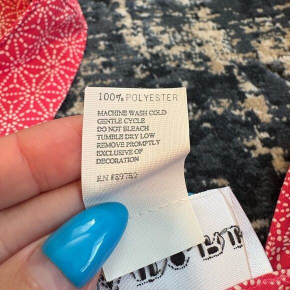 NATORI Abstract Satin Midi Slip Dress Lingerie Inspired Glam Large - Picture 6 of 7